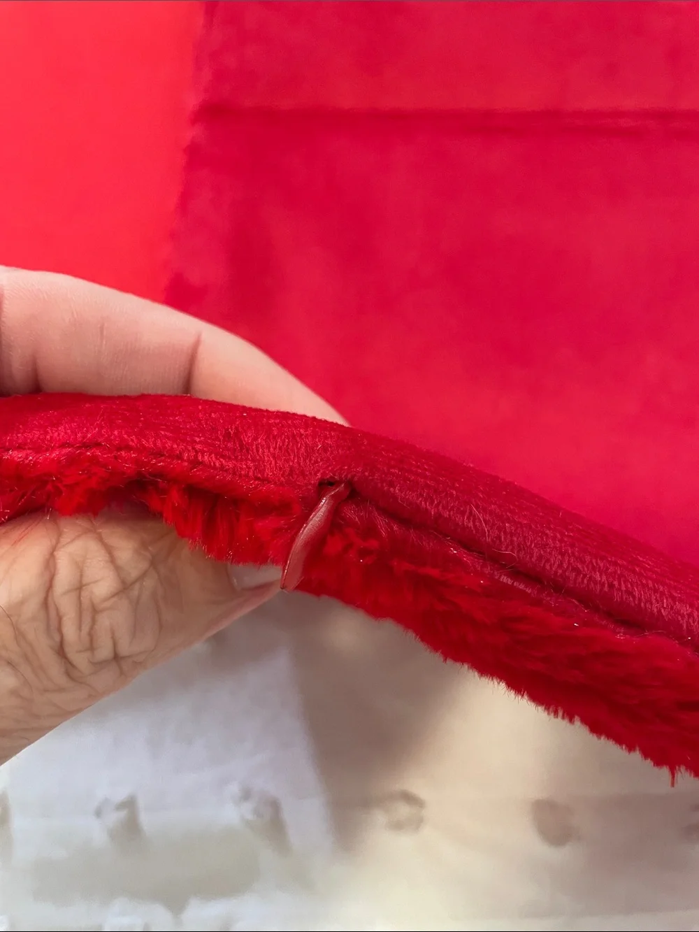 Red Heart textured Pillow Covers - Set of 2 new